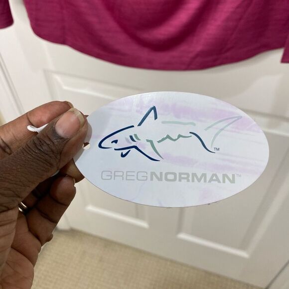 NWT Greg Norman Pine Needles Golf Course long sleeve top zip pullover, large - Picture 5 of 9